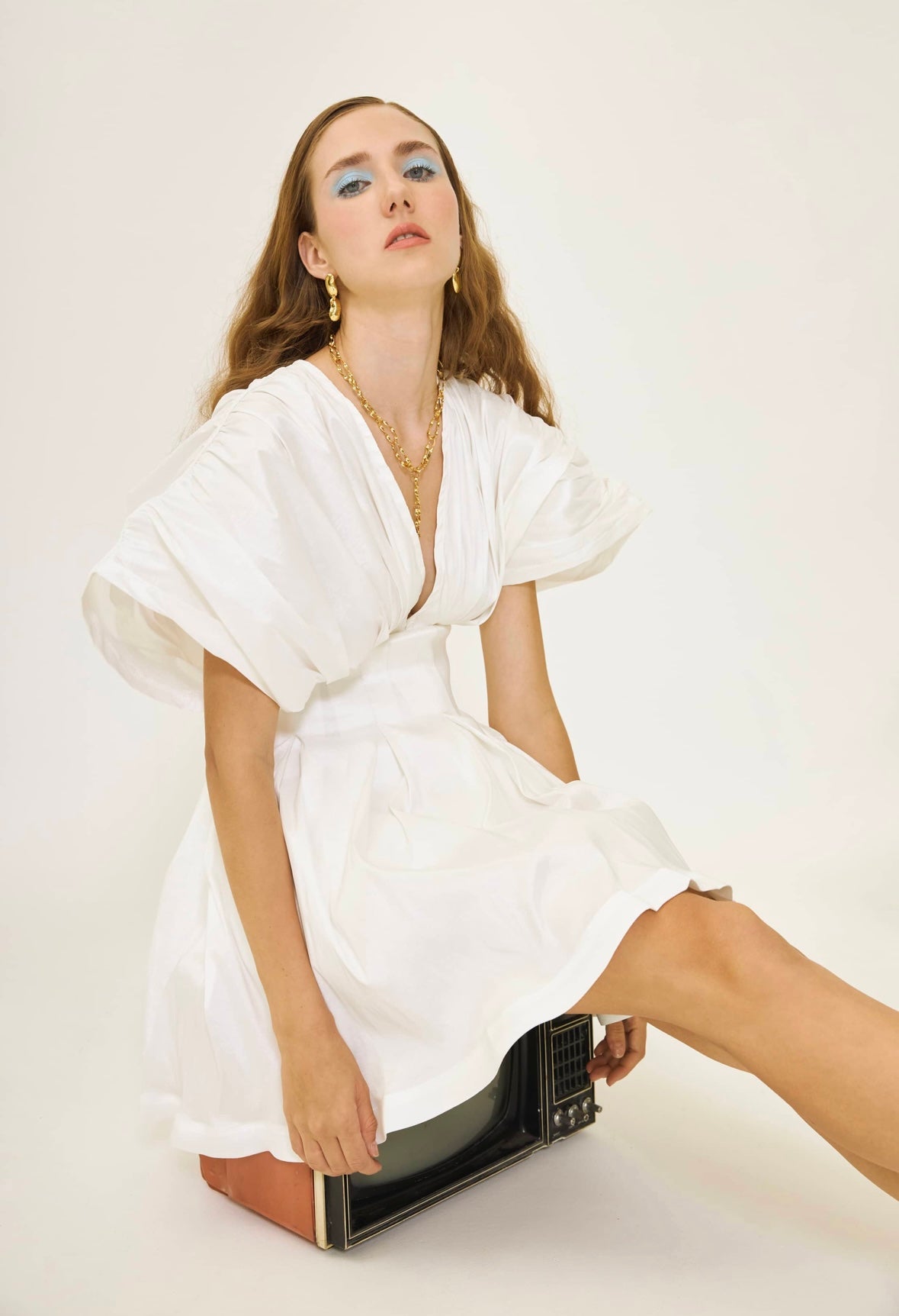 Cora Blanco Dress