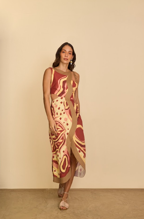 Ancestral Midi Dress