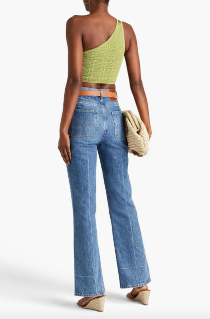 Fringed Knit Top