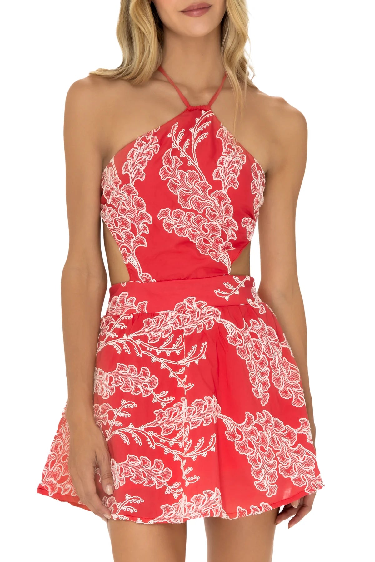 Vestido De amarre Estampado Koralina